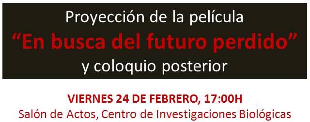 Scientific movie + colloquium: "In the search of the lost future"