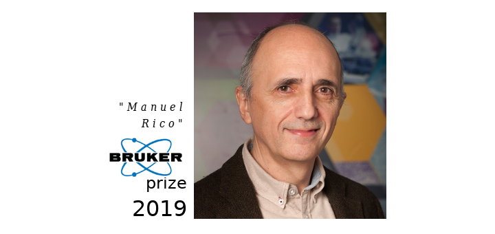 Germán Rivas, awarded with the Biophysics "Manuel Rico" - Bruker Prize