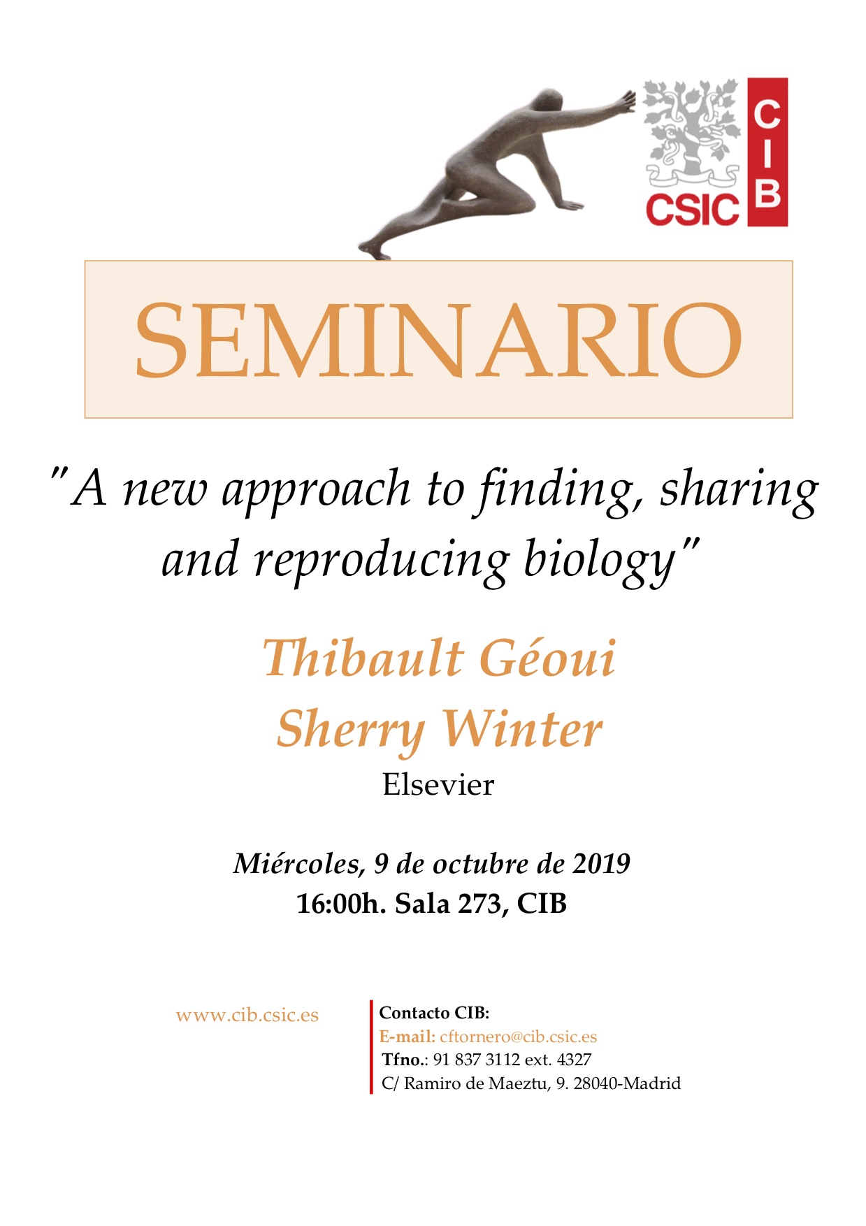 Seminario Thibault Géoui, Elsevier