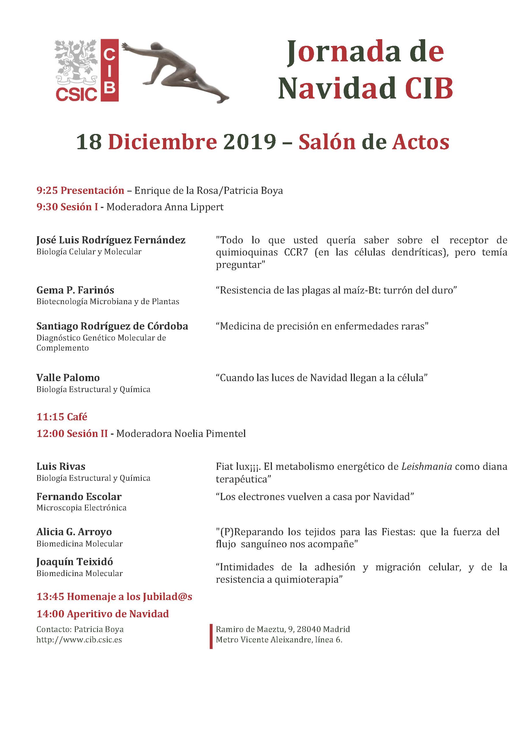 Jornada de Navidad CIB