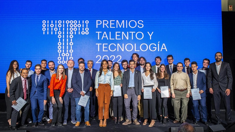 Marina Rodríguez, awarded at the 2022 Talent and Technology Awards of the Madrid City Council