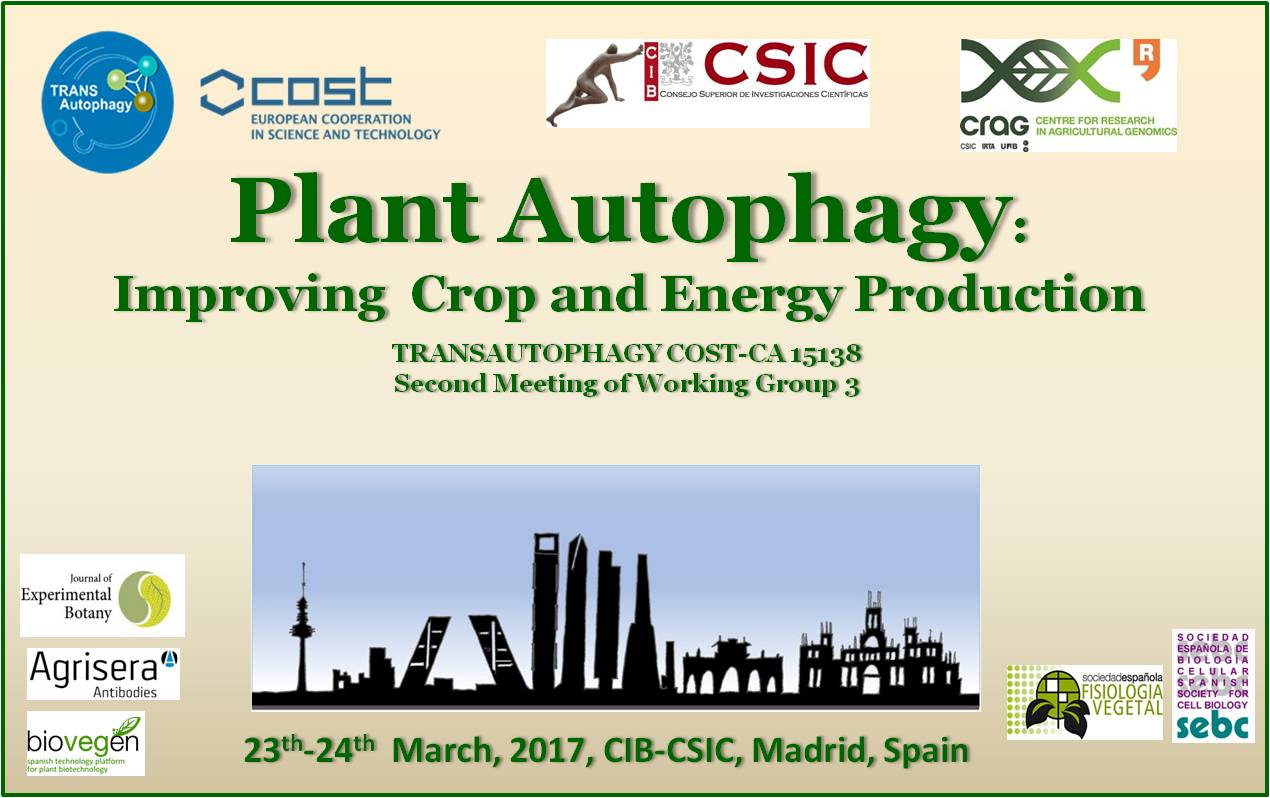 El congreso "Plant Autophagy" se celebró en el CIB