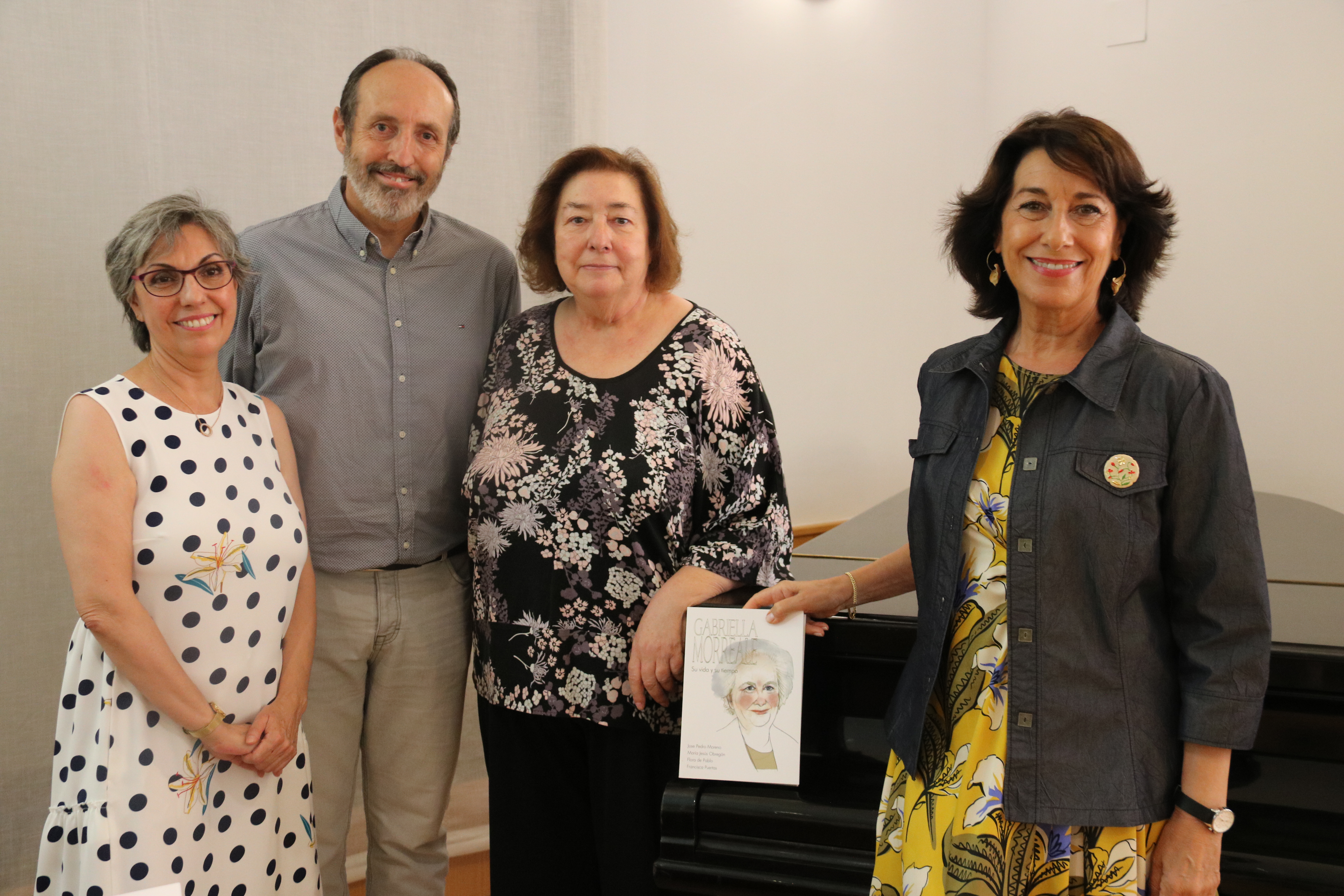 Flora de Pablo at book presentation